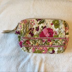 Vera Bradley Make Me Blush Small Cosmetic